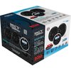 Boss Audio MCKGB350B.6 Combo-Marine Gauge Radio w/Antenna-2 6.5" Speakers-Black MCKGB350B.6